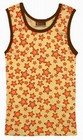 2 x STARS BRAUN GIRLIE SINGLET