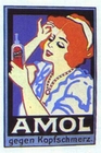 Amol Werbung 1925 Poster