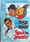 1 x DICK UND DOOF SPUK IM JENSEITS - POSTER - FILMPLAKAT