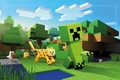 Minecraft Poster Ocelot Chase