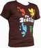 Logoshirt - THE BEATLES Shirt - Faces - Braun