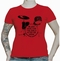 Here for the Girls - Red Girl shirt