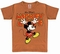 Kids Shirt - Mickey Hands Up - Vintage Kakao