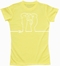 La Linea Girl Shirt - Draw Me - gelb