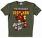 Logoshirt - Iron Man Shirt - Marvel - Oliv
