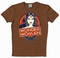Logoshirt - Wonder Woman Shirt - DC Comics - Braun