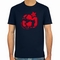 Eric Cantona Fight Club Fussball Shirt - Blau