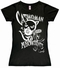 Logoshirt - Catwoman - Girl Shirt Schwarz