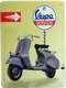 Vespa Blechschild Servizio