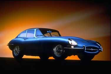 Jaguar E-Type. Serie 1 4,2 . René Staud Poster