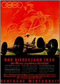 AUDI Auto Union Werbung Poster