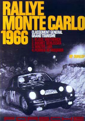 Porsche Rennplakat - Poster