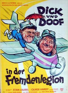 Dick und Doof in der Fremdenlegion - Poster - Filmplakat