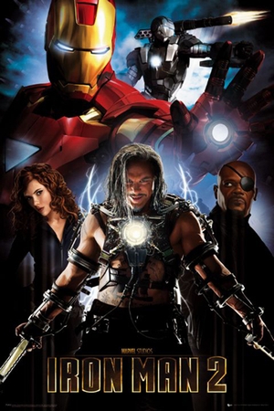 IRON MAN 2 - POSTER COLLAGE