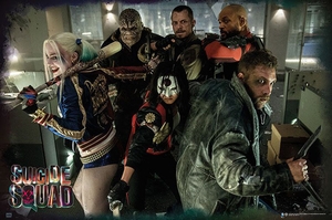 Suicide Squad Poster Team