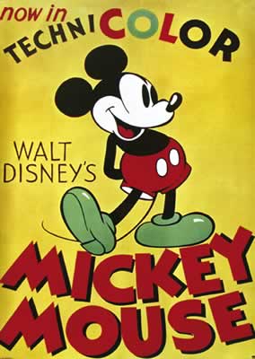 Mickey Mouse on Mickey Mouse   Poster   Filmplakate Pr  Sentiert Von Klang Und Kleid