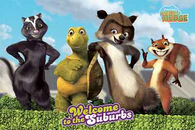 OVER THE HEDGE - ALL CHARACTERS