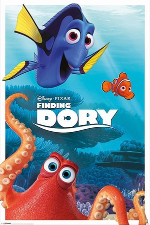 Finding Dory Poster Characters