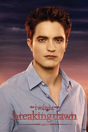 Twilight Breaking Dawn Poster Part 1 Edward