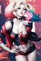 Batman Poster Harley Quinn Kiss