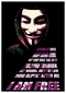 V For Vendetta Poster Maske I am free