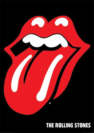 ROLLING STONES Poster Logo