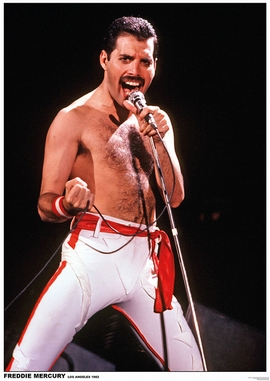 Freddie Mercury - Queen Poster 