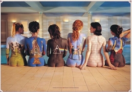 Pink Floyd Poster Bodypainting Album Covers