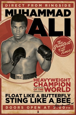 Muhammad Ali Poster Vintage