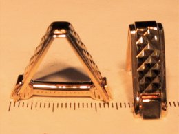 Amerikaner (echt Vergoldet)  Delta Schmuck