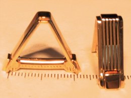 Amerikaner (echt Vergoldet)  Delta Schmuck