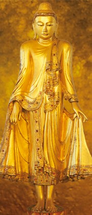 Tapete Fototapete - Standing Buddha