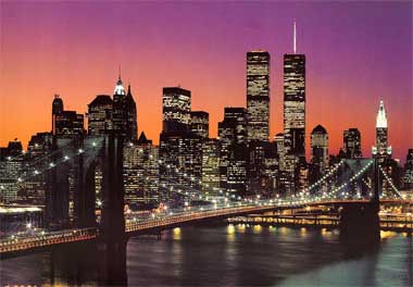Fototapete - Manhattan Skyline - New York - Klicken für grössere Ansicht