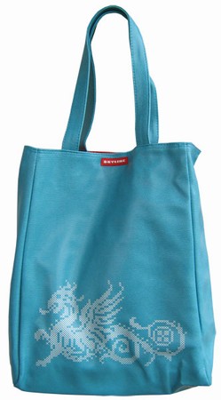 Skyline Tasche - Quito Dragon Shopper - Blau