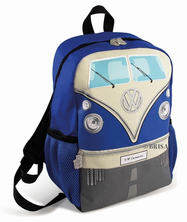 VW Bulli Rucksack klein - blau