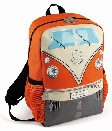 VW Bulli Rucksack klein - orange