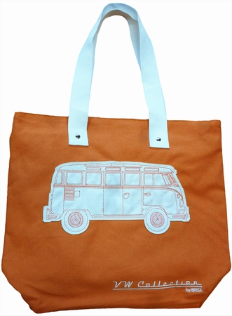 VW Bus Tasche - T1 - Leinen orange