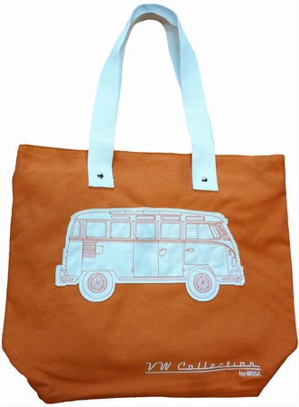 VW Bus Tasche - T1 - Leinen orange