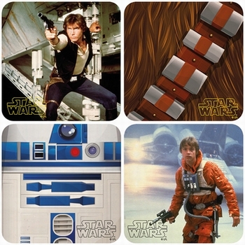 Star Wars Coaster Set 2 - 4 Untersetzer