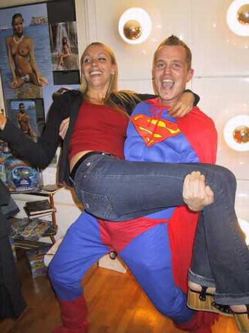 Superman with Girl