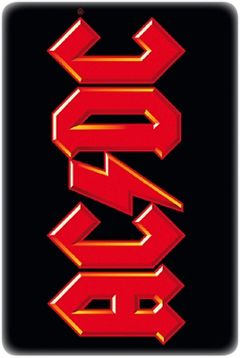 Blechschild - AC/DC