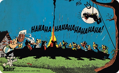 Frhstcksbrettchen - Asterix - Abendrunde