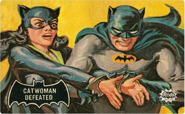 Frühstücksbrettchen - Batman - Catwoman Defeated