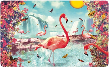 Frhstcksbrettchen - Flamingo - Max Hernn