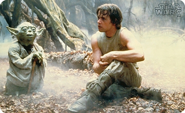 Frühstücksbrettchen - Star Wars - Luke and Yoda
