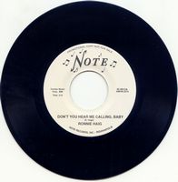 RONNIE HAIG - Don't You Hear Me Calling, Baby