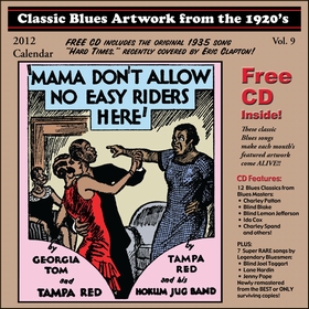 CLASSIC BLUES ARTWORK FROM THE 1920s - 2012 Calendar