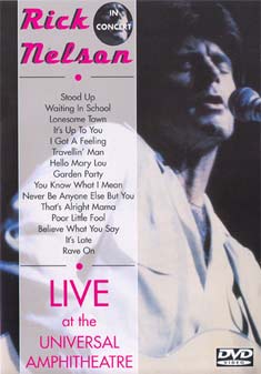 RICK NELSON-UNIVERSAL AMPHITH. (DVD)
