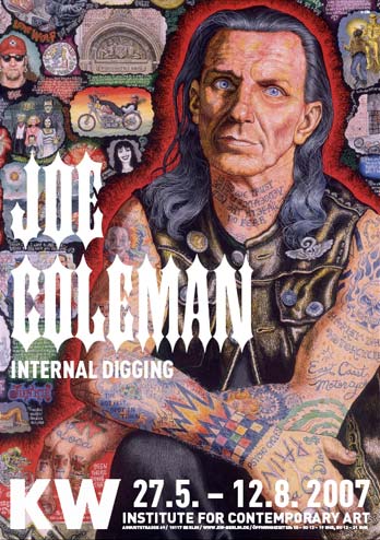 Joe Coleman - Internal Digging - Plakat