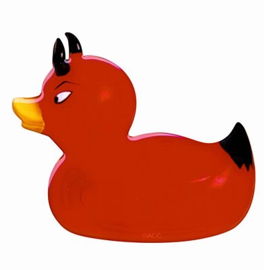 FLIESENAUFKLEBER DEVIL DUCKIE auf einer Bern Wunschliste / Geschenkidee